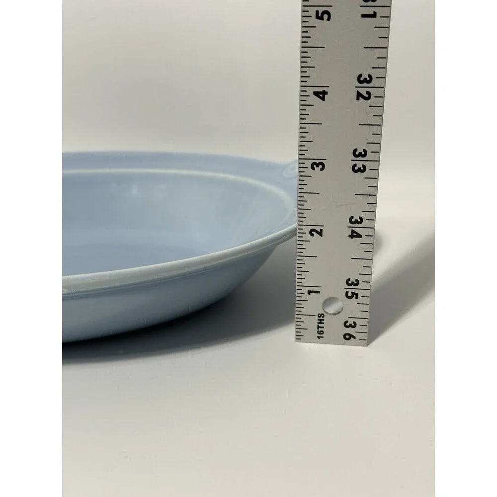 Vintage Luray Pastels Blue Oval Serving Bowl 10 1/8